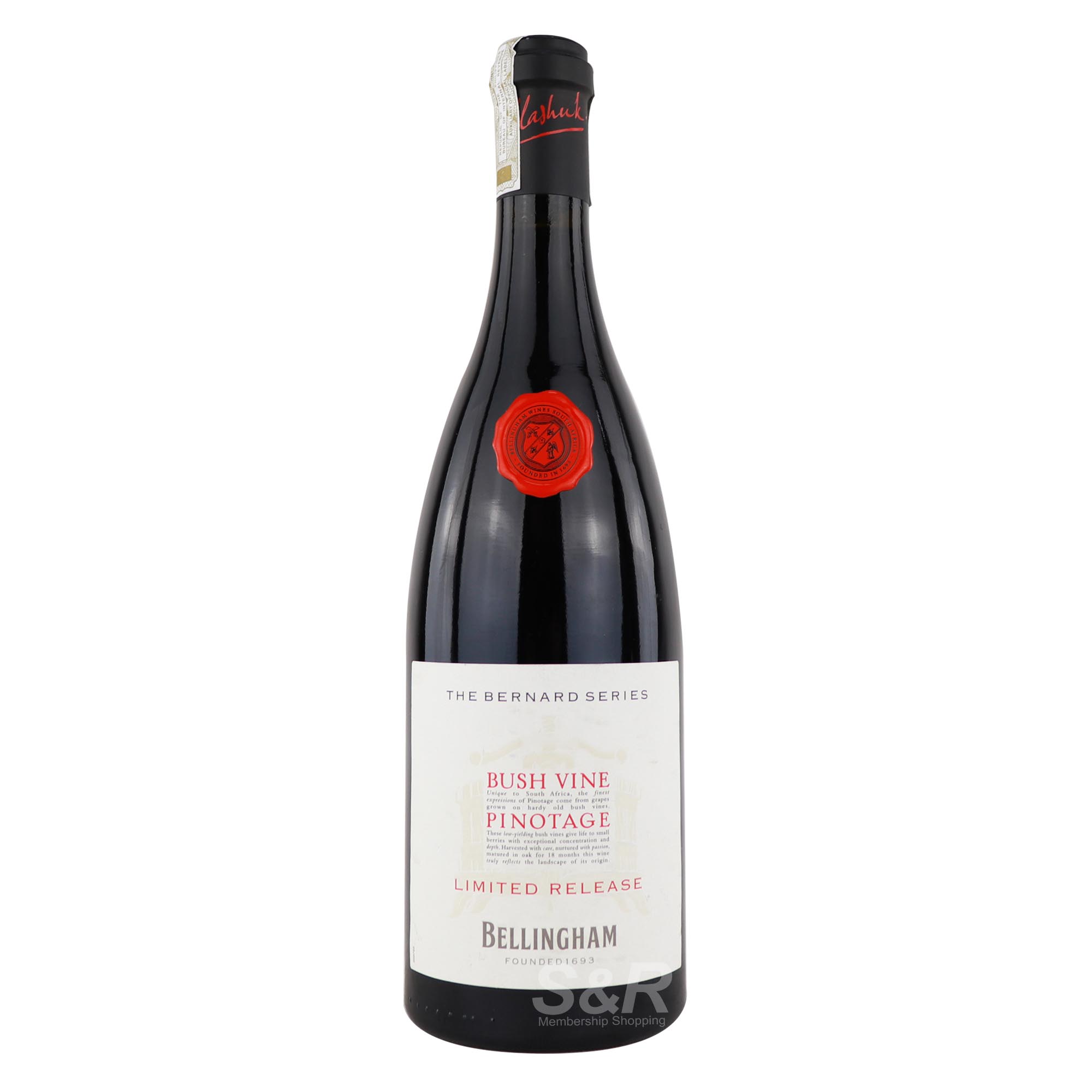 Bellingham The Bernard Series Bush Vine Pinotage 750mL